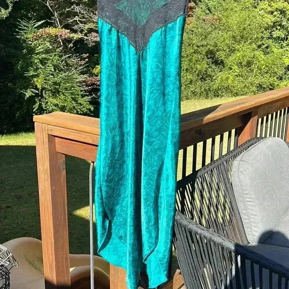 Vintage Jenelle of California night gown Floral sheer - Picture 6 of 8